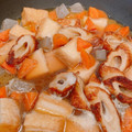 くまたんママ20's cooksnap of when they made ほっとする味♡厚揚げとこんにゃくの煮物♪.