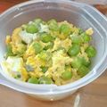 ＴＯＭＯＷＡＴ's cooksnap of when they made えんどう豆の玉子とじ♪.
