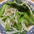 さとまろ3104's cooksnap of when they made レンチン簡単★小松菜ともやしのナムル.