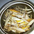 ちびこは's cooksnap of when they made ごぼうと生姜とじゃこの塩バターきんぴら.