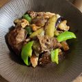 loveinvain's cooksnap of when they made 椎茸・ナス・ピーマンのオイスターマヨ炒め.
