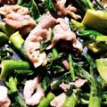 ハッピーごはん's cooksnap of when they made ごはんがすすむ！タラの芽と豚バラ炒め.