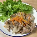 みょんとも's cooksnap of when they made 豚バラと豚こまのしょうが煮.