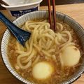 ぬこたん✩'s cooksnap of when they made 挽き肉あんかけうどん.