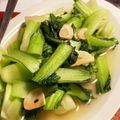 トモ２'s cooksnap of when they made 青菜炒め　～師匠が認めるか！？青梗菜版～.