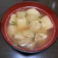 ラクラクダ's cooksnap of when they made 豆苗とモヤシと人参のお味噌汁♡.