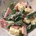 ベティ３'s cooksnap of when they made オクラとチーズの粒マスタードサラダ.
