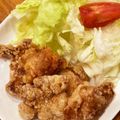 もゆずん's cooksnap of when they made *2度揚げ無しでもカリカリ唐揚げ*.