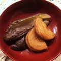 2michi's cooksnap of when they made 茄子とさつま揚げの煮物♪.