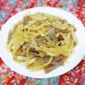 ふうはっちゃん's cooksnap of when they made 大根とこんにゃくのきんぴら.