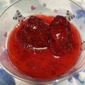 うさにさん's cooksnap of when they made いちごジャムでムース♥️.