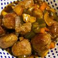 ❀ありーず✿'s cooksnap of when they made うまッ！酢豚風☆肉団子の甘酢あんかけ♪.