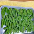 ピョンちゃん★'s cooksnap of when they made スナップえんどう、絹さやの冷凍保存方法.