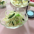 フジぽん's cooksnap of when they made モヤシと豆苗のナムル風和え物.
