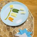＊ｎｏａ＊”'s cooksnap of when they made 【離乳食】こどもの日☆鯉のぼりプレート.