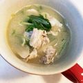 yu🐓's cooksnap of when they made 水菜と新玉ねぎと豚肉のほっこりお味噌汁.