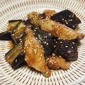 misaaya59's cooksnap of when they made 鶏手羽元となすの照り焼き.