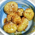 冷蔵庫レスキュー隊's cooksnap of when they made 新ジャガのはちみつ味噌炒め.