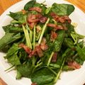 もゆずん's cooksnap of when they made サラダほうれん草とベーコンのサラダ.