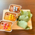 Happy＊mumu's cooksnap of when they made こどもの日♡百均型で鯉のぼりカップケーキ.