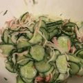 ユマユマ９９'s cooksnap of when they made 簡単！カニカマときゅうりのサラダ.