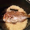 moco00moco's cooksnap of when they made 炊飯器で！美味しい鯛めし(鯛飯).