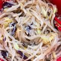 ★えりちゃま's cooksnap of when they made レンチン簡単！ピリ辛茄子ともやしのナムル.