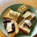 えいてぃえいと's cooksnap of when they made カマンベール＆塩こんぶの和風トースト.