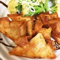 cheese✨'s cooksnap of when they made こどもの日に♪兜のサモサ風.