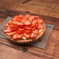 はや234's cooksnap of when they made 基本のいちごのタルト.