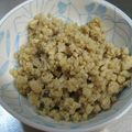 由芽15's cooksnap of when they made 簡単♪ポロポロ鶏そぼろのコツ♪.