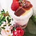 ゆるмαмα's cooksnap of when they made かわいい♡フルーツパフェ♡.
