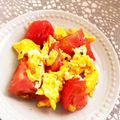ゆぅゆぅ0401's cooksnap of when they made 簡単！シンプルなトマト卵炒め.