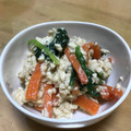 ♬まあこ♬'s cooksnap of when they made 絹ごしで簡単白和え。ほうれん草とにんじん.
