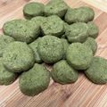 whitebear's cooksnap of when they made 美味しくて止まらない！米粉の抹茶クッキー.