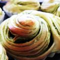 MIZU14's cooksnap of when they made 抹茶マーブルパン（ＨＢ使用）.