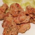 ボン７☆'s cooksnap of when they made 塩ワサビ唐揚げ☆青海苔風味♪お弁当にも！.