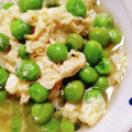 そのりり's cooksnap of when they made 簡単グリーンピースの卵とじ.