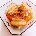 シュポ☆'s cooksnap of when they made 圧力鍋で豚の角煮.