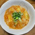 sunnnnny's cooksnap of when they made ご飯が進む！本格ピリ辛シーフード玉子チリ.