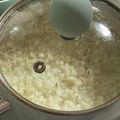 kikamata's cooksnap of when they made マルチポットで炊飯.