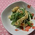 ピンクのたまご's cooksnap of when they made 水菜と油揚げのサラダ.
