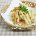 umemodoki's cooksnap of when they made 香りを味わう♪ウドの天ぷら.