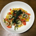 zunzun☆'s cooksnap of when they made ちくわとパプリカのオイマヨ炒め。.