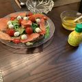 フォルテあここ's cooksnap of when they made サラダに～✿プチトマトがハートになったよ.