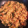 ame-ikuru's cooksnap of when they made MrsWongちのライス・ア・ロニ.