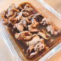 パクチーラテ's cooksnap of when they made 豚肉のレンチンウスターソース煮.
