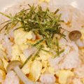 hiromi_ja's cooksnap of when they made きのこのたらこチャーハン.