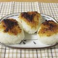 ふんわりしょこら's cooksnap of when they made 五平餅風★焼きおにぎり.