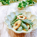 Satoco❋'s cooksnap of when they made ちくわとスナップエンドウの一味マヨ和え♪.